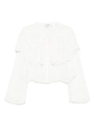 Sea Marja Top In White