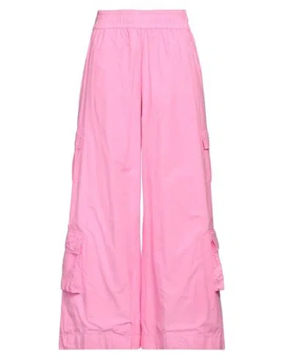 Sea Me Happy Woman Pants Pink Size 2 Cotton