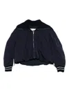 Sea Mirian Ribbed-cuffs Jacket In Black