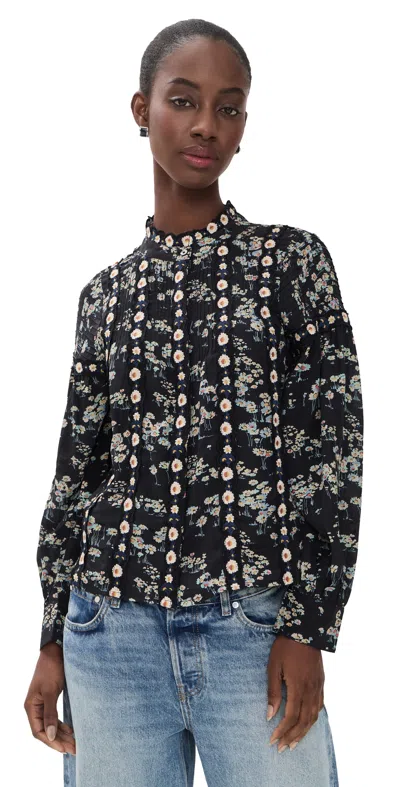 Sea Mona Top Black