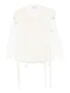 Sea Nara Combo Shirt In White