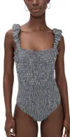 Sea Neci Gingham One Piece Multi In Black