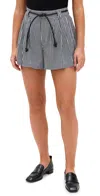 Sea Neci Gingham Shorts With Belt Multi