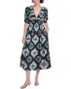Sea New York Aveline Midi Dress In Black