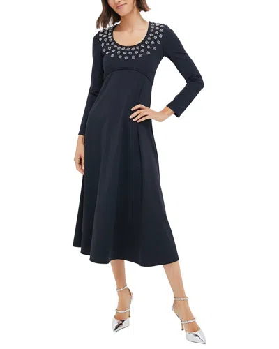 Sea New York Caryl Beaded Midi Dress In Multi