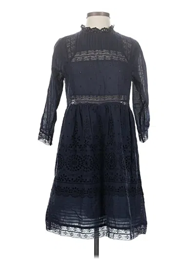 Pre-owned Sea New York Casual Dress In Blue
