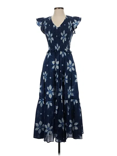 Pre-owned Sea New York Casual Dress In Blue