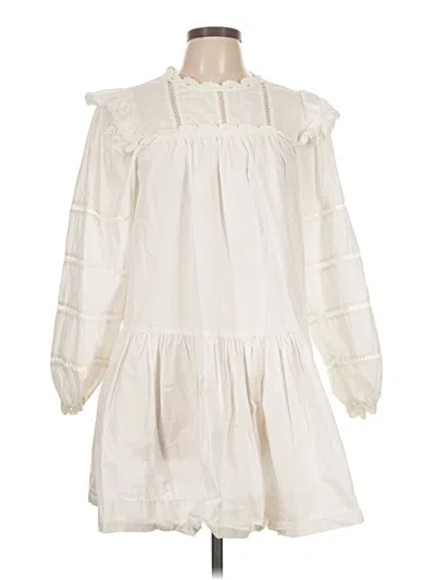 Pre-owned Sea New York Casual Dress In White