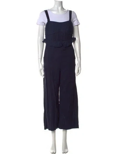 Pre-owned Sea New York Crew Neck Jumpsuit In Blue