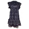 Sea New York Nadine Border Tunic Dress In Multicolor Cotton In Multi