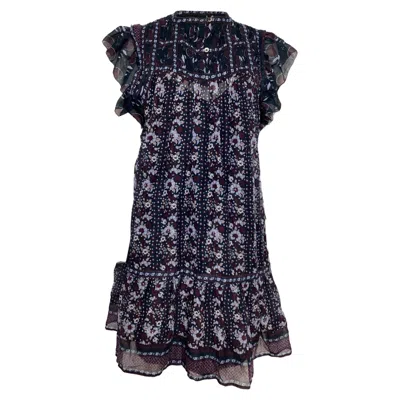 Sea New York Nadine Border Tunic Dress In Multicolor Cotton