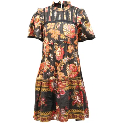 Sea New York Pascale Short Tunic Dress In Multicolor Cotton