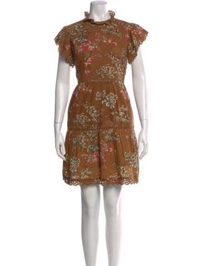 Pre-owned Sea New York Printed Mini Dress