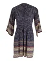 Sea New York Printed Mini Dress In Multicolor Silk In Multi