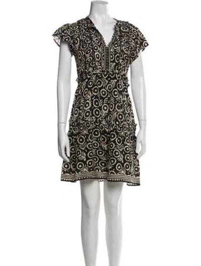 Pre-owned Sea New York Printed Mini Dress In Multi