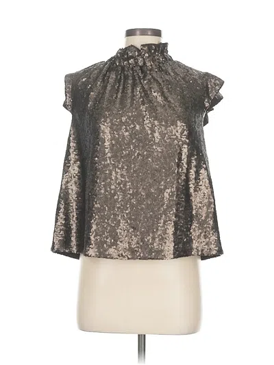 Pre-owned Sea New York Sleeveless Blouse In Brown