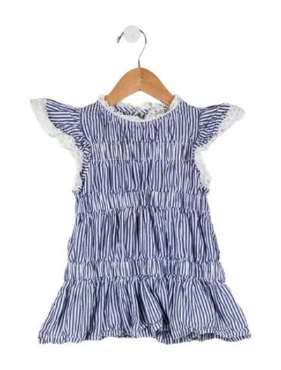 Pre-owned Sea New York Babies' Toddler Girls' Sleeveless Striped Dress In Multi