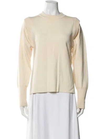 Pre-owned Sea New York Wool Crew Neck Sweatshirt In Neutral