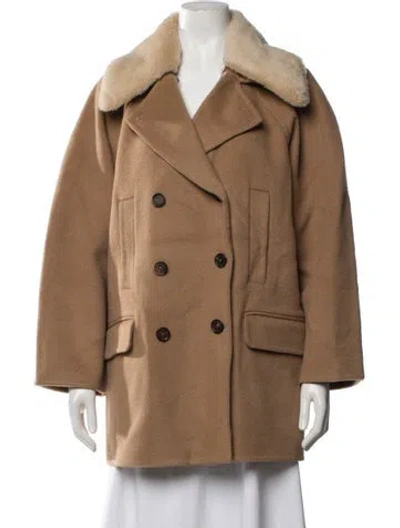 Pre-owned Sea New York Wool Peacoat W/ Tags In Neutrals