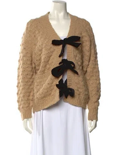 Pre-owned Sea New York Wool Printed Sweater W/ Tags In Neutral