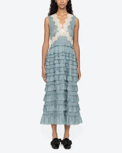 Sea Ny Anise Dress In Blue