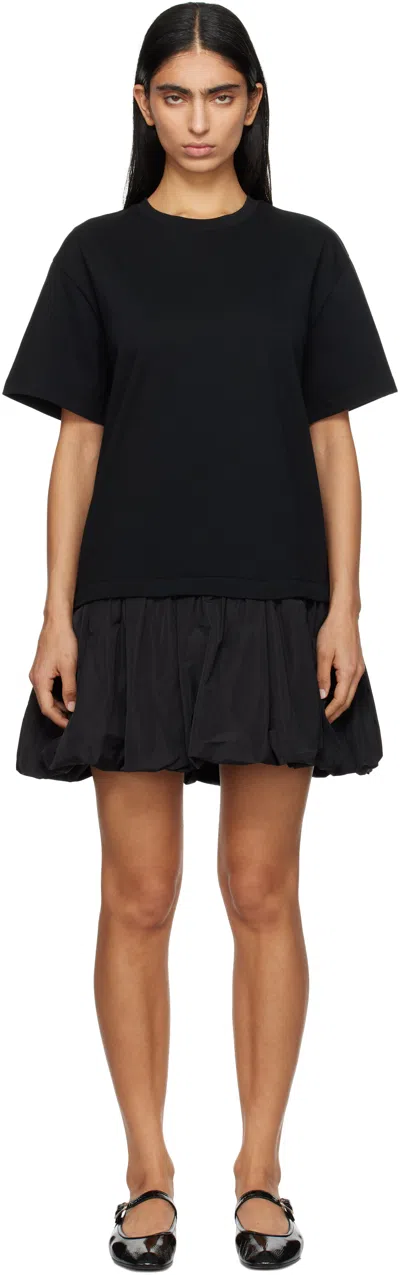 Sea Ny Black Belen T-shirt Minidress