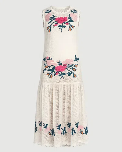 Sea Ny Carmella Midi Dress In White