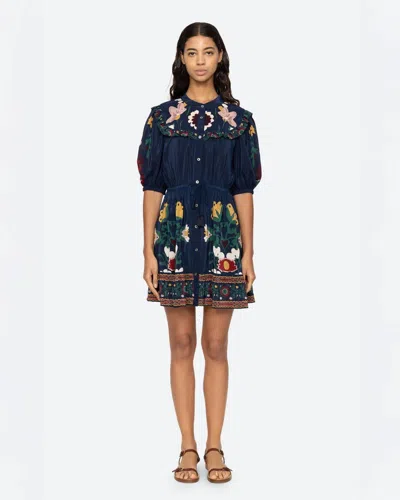 Sea Ny Cassia Dress In Navy
