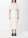Sea Ny Dress  Woman In Yellow Cream