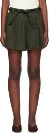 Sea Ny Green Shai Shorts In Army