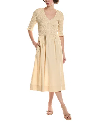 Sea Ny Juni Smocked Midi Dress