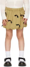 Sea Ny Kids Khaki Lucinne Skirt In Khaki