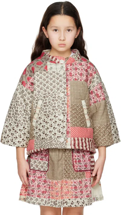 Sea Ny Kids Multicolor Panna Jacket