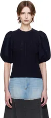 Sea Ny Navy Myra Sweater In Navy