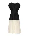 Sea Ny Nicola Ramie Tank Midi Dress