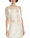 Sea Ny Pari Fringe Top In White