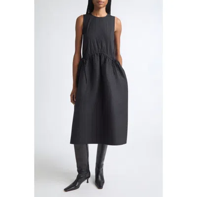 Sea Ny Roni Sleeveless Midi Dress In Black