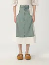 Sea Ny Skirt  Woman Color Blue