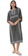 Sea Panna Color Block Caftan Multi In Multi