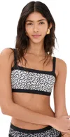 Sea Panna Color Block Reversible Bandeau Top Multi In Multi