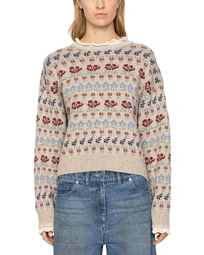 Sea Preston Crewneck Sweater In Multi