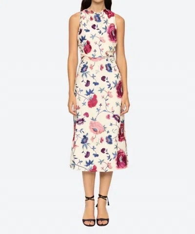 Sea Priscilla Midi Dress In Multicolor