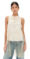 Sea Priscilla Top Cream In Cream