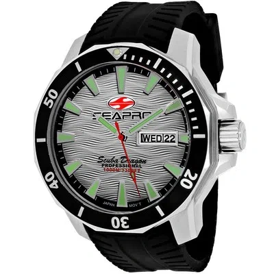 Pre-owned Sea Pro Seapro Men's Diver Limited Edition 1000 Meters Silver Dial Watch - Sp8312