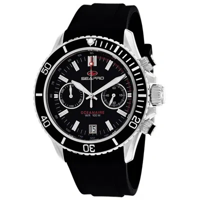 Pre-owned Sea Pro Seapro Men's Thrash Black Dial Watch - Sp0330