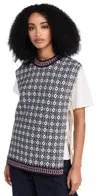 Sea Rory Knit Vest Multi In Multi