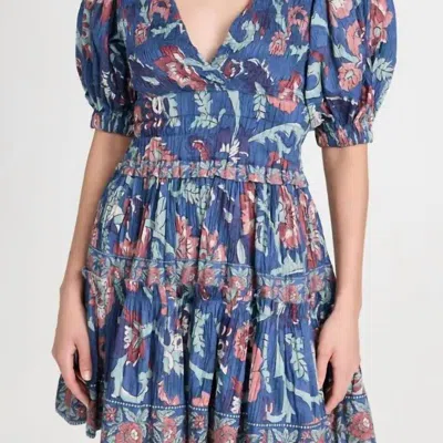 SEA RORY PRINT PUFF SLEEVE MINI DRESS