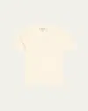 Sea Rue Fine Knit Short-sleeve Top In Neutral