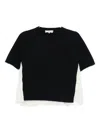 Sea Mallory Combo Knit Sweater In Black