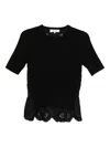 Sea Elke Lace Top In Black